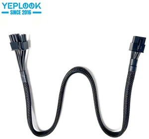 YEPLOOK PCI-e Single 8Pin (6+2) GPU Power Cable for Seasonic VERTEX GX GOLD & PX PLATINUM Series 1200W, 1000W, 850W, 750W Modular Powers YEPLOOK PCI-e Single 8Pin (6+2) GPU Power Cable for Seasonic VERTEX GX GOLD & PX PLATINUM Series 1200W, 1000W, 850W, 750W Modular Powers