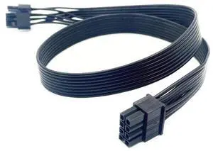 YEPLOOK PCIe 6+2 Single 8Pin GPU Power Cable for Corsair CX750, CX650, CX600, CX550, CX500, CX450, CX430 CX Series Modular Power YEPLOOK PCIe 6+2 Single 8Pin GPU Power Cable for Corsair CX750, CX650, CX600, CX550, CX500, CX450, CX430 CX Series Modular Power