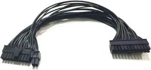 30cm ATX 24Pin Male to 24(20+4)-Pin male Internal PC PSU Power Supply Cable