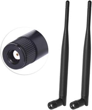 2-Pack Dual Band 2.4GHz 5.8GHz 6dBi RP-SMA WiFi Antenna for WiFi Range Extender