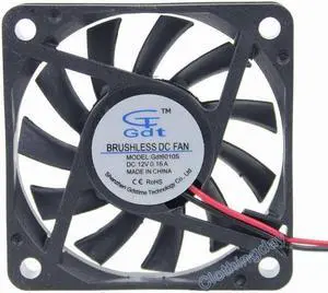 12V 6cm 60mm 60x60x10mm Brushless fan Cooling fan 6010S Neu Quiet