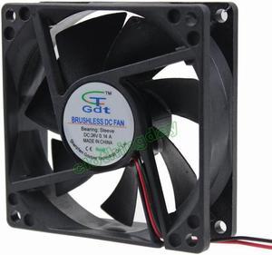 24V 8cm 80mm 80x80x25mm 2pin Brushless fan Cooling Cooler Fan Big Airflow