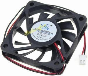 Ball Bearing 12V 6cm 60mm 60x60x10mm 2pin Brushless fan Cooling Cooler Fan