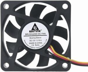 12V 0.16A 6cm 60mm 60x60x15mm 3pin Brushless fan Cooling Cooler Fan heatsink