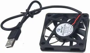 5V 0.25A 6cm 60mm 60x60x10mm USB Connector Brushless fan Cooling Fan Quiet