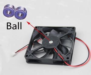 Ball Bearing 24V 8cm 80mm 80x80x15mm 2pin Brushless fan Cooling Cooler Fan