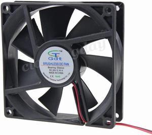 2pin 24V 9cm 9225S 92mm 92x92x25mm Brushless PC CPU fan Cooling Cooler Fan