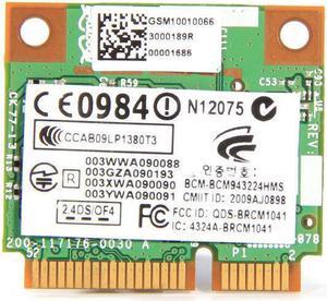 300M BCM943224HMS BCM43224 802.11ABGN Mini PCI-E WiFi Wireless Network Card