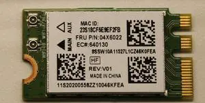 Qualcomm Atheros QCNFA335 Wifi Wireless bluetooth Card FRU P/N: 04X6022 Tested