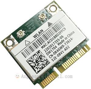 Broadcom BCM943142HM DW1704 Wireless WIFI+Bluetooth WLAN Card For DELL 17TR 15TR