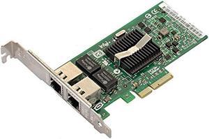 PCI-Express Dual Port 10/100/1000Mbps Gigabit Ethernet Controller Card Server Adapter NIC EXPI9402PT 9402PT 82571