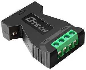 Hight quality mini RS-232 to RS-485 passive interface converter 485 converter DB9 to 3-wire terminal  adapter 1.2km