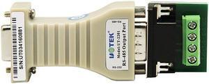 UTEK UT-2201 RS485 to RS232 to RS485 Passive Interface Converter Adapter Data Communication