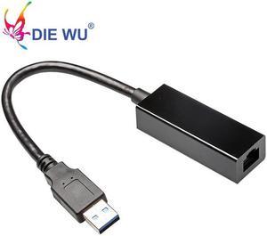 external USB3.0 to RJ45 network adapter 10/100/1000Mbps Chip Realtek 8253 for PC Laptop Win 7/8/10