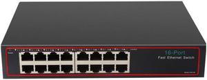 16 Port Network Switch 10/100Mbps Fast Ethernet switch