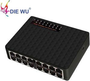 Intellinet 8-Port Gigabit Ethernet Ultra PoE Switch – FireFold