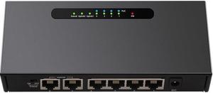 4+2 Port POE switch 10/100Mbps Full/Half Duplex VLAN Network Ethernet Switch af/at for IP POE CCTV Camera