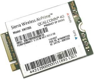 EM7355 Gobi5000 sierra wireless card LTE/EVDO/HSPA NGFF 3G/4G Module for DELL Asus Sony toshiba Model