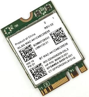 Broadcom BCM94371ZAE bcm94371 BCM4371 802.11 AC NGFF M2 867Mbps WiFi & Bluetooth 4.1 Combo SPS 843549-001 Wireless network card