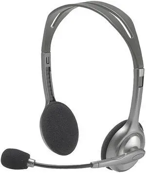 Logitech H110 Dual 3.5mm Audio Plugs Stereo headset Logitech H110 Dual 3.5mm Audio Plugs Stereo headset