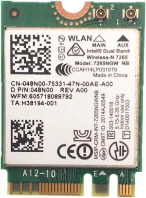 For Intel Dual band Wireless-N 7265 7265NGW NB 802.11N 2 x 2 WiFi 300Mbps NGFF M.2 card 7265NB 2.4G / 5G