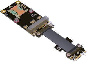 mPCIe mini PCIe Card to M.2 NGFF Adapter-15CM