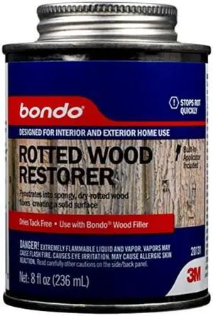 Bondo Rotted Wood Restorer 20131 8 oz
