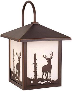 Vaxcel One Light Outdoor Wall Light OW33583BBZ One Light Outdoor Wall Light