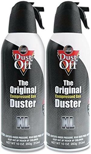 New Canned Air Falcon Dust-Off Compressed Computer Gas Duster 10 oz 8 Pack  