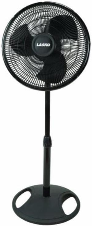 Lasko FBA 2521 Oscillating Stand Fan 16-Inch 1-Pack Black Basic