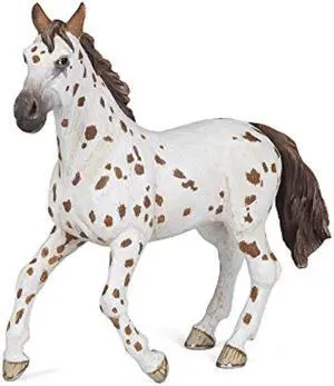 Papo Brown Appaloosa Mare Figure Multicolor