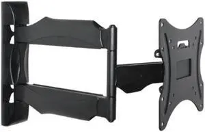 Atdec TH-1040-VFL Ultra Slim TV Wall Mount with 100x100/200x100/200x200 VESA Support for Displays up to 60-Pound Black