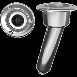 MATE SERIES SS ROD & CUP HOLDER 15 DEGREE DRAIN W/