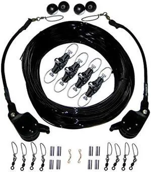 Rupp Double Rigging Kit w/Lok-Ups & Nok-Outs - 260 Black Mono