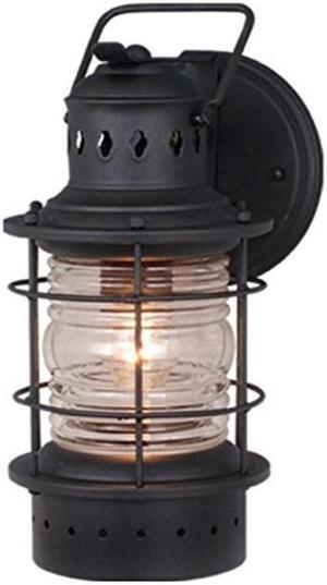 Vaxcel OW37051TB Hyannis 6-Inch Outdoor Wall Light Black