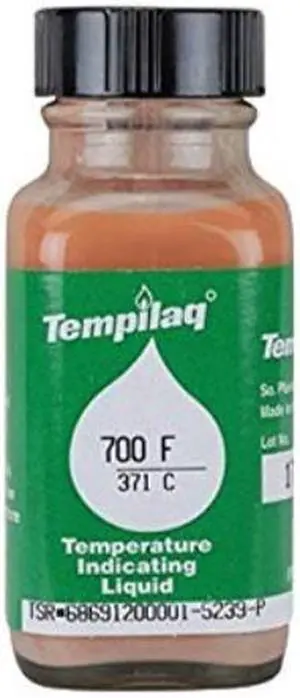 Tempil 24422 TEMPILAQ TL060 Temperature Indicating Liquid 371 Degree C/700 Degree F 2 oz