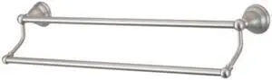 Kingston Brass BA5563SN Royale 24 Inch Dual Towel Bar - Satin Nickel
