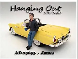 Hanging Out" James Figure For 1:18 Scale Models by American Diorama"