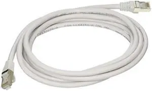 C2G 00920 7FT CAT6 SNAGLESS SHIELDED (STP)ETHERNET NETWORK PATCH CABLE - WHITE