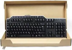 Genuine 1RW52 KB522 X20M8 7VHY1 Dell Business Multimedia USB Wired 104-Key 14-Hot Keys 2 USB Hub Keyboard Compatible Part Numbers: 1RW52, KB522, X20M8, 7VHY1