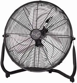 Vie Air 14" Industrial High Velocity Heavy Duty Metal Floor Fan with 3 Speed Settings