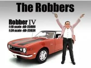 "The Robbers" Robber IV Figure For 1:24 Scale Models by American Diorama