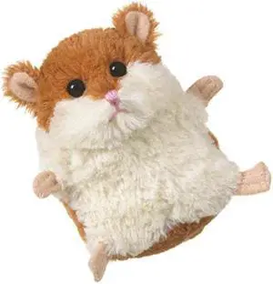 Brown & White Plush Lil' Hamster by Ganz Brown & White Plush Lil' Hamster by Ganz