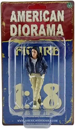 The Street Racing Crew Figure III For 1:18 Scale Models by American Diorama