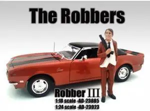 "The Robbers" Robber III Figure For 1:24 Scale Models by American Diorama