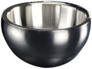 American Metalcraft AB8 Bowls 7.875" Length x 7.875" Width Silver