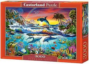 castorland "Paradise cove Puzzle (3000 Piece) castorland "Paradise cove Puzzle (3000 Piece)