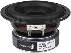 Dayton Audio TCP115-8 4" Treated Paper Cone Midbass Woofer 8 Ohm
