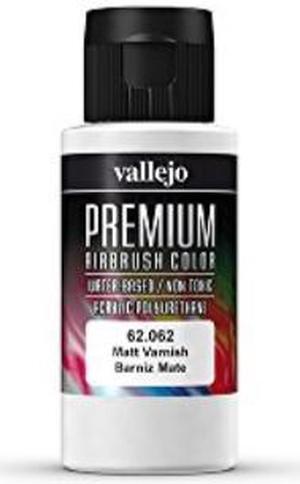 Vallejo Premium Airbrush color 62.062 Matt Varnish 60 ml
