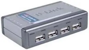 D-LINK - 4-Port USB 2.0 Hub